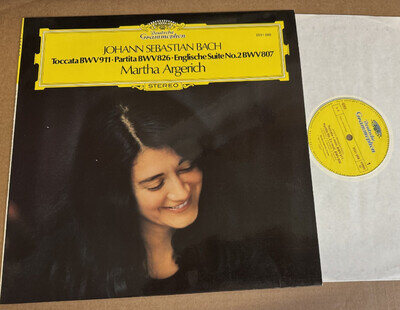 2531 088 Bach English Suites No. 2 Partita BWV826 etc Martha Argerich