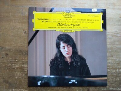 Martha Argerich Prokofieff Ravel Excellent Vinyl LP Record Album RCB12 (AY)