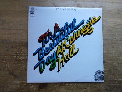It's A Beautiful Day At Carnegie Hall Very Good+ Vinyl LP Record Album CBS64929