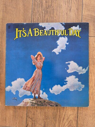 It's A Beautiful Day-It's A Beautiful Day, Vinyl LP White Label CBS 83797 EX/VG