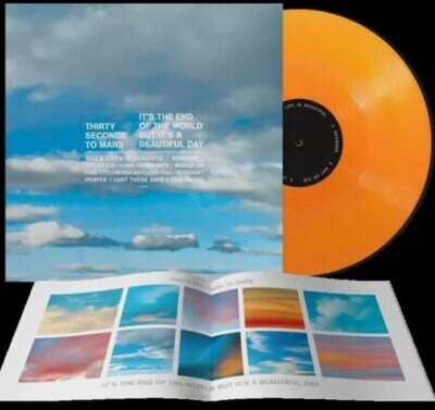 30 Seconds To Mars It's The End Of The World But It's A Beautiful Day LP Vinyl