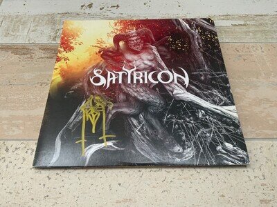Satyricon Satyricon SIGNED AUTOGRAPHED BY FROST LTD 2x RED VINYL 2013 DARKTHRONE
