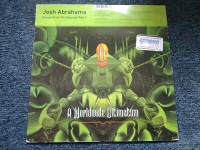 josh abrahams scenes from the satyricon part 2 wwu records 1995 vinyl vgp / vgp