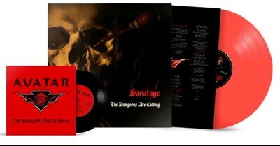 Savatage - The Dungeons Are Calling Limited Red Vinyl LP + 7" Vinyl Single NEU
