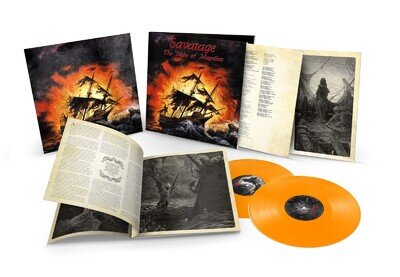 Savatage - The Wake Of Magellan Limited 2x Orange Vinyl LP Reissue (New)