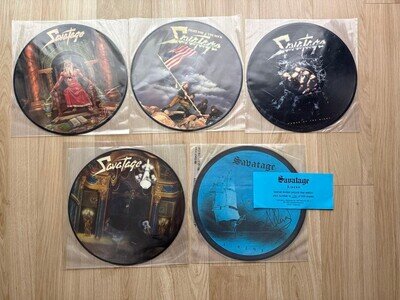 Savatage Picture Record 5 Pieces Including Limited Edition