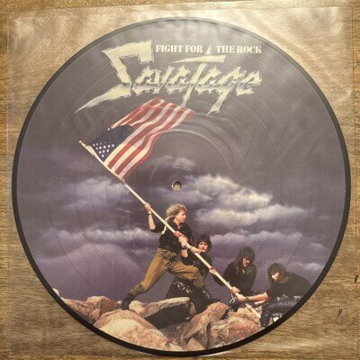 SAVATAGE Fight For The Rock Picture Disc RECORD VINYL LP 2004 MINT UNPLAYED