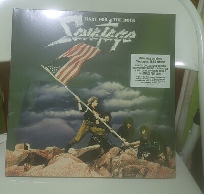 Savatage – Fight For The Rock. White vinyl + 10" vinyl
