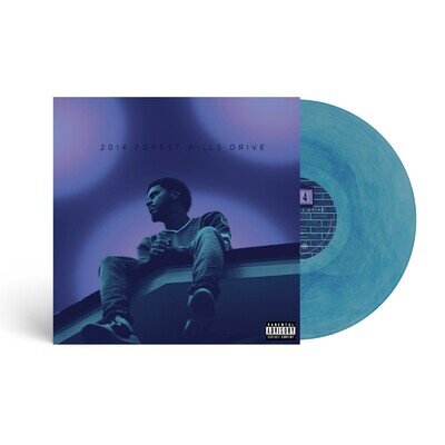 J Cole 2014 Forest Hills Drive Blue Vinyl
