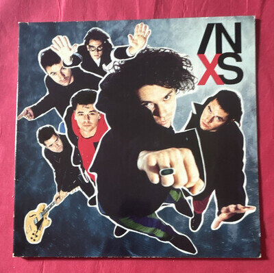 INXS – X 12" Black Vinyl Rock LP 33 RPM Mercury 846 668-1 1990