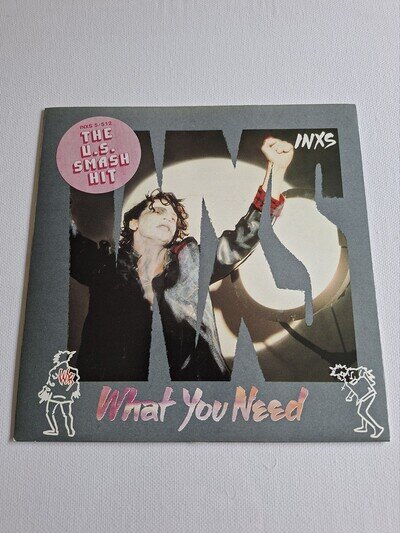 INXS What You Need 7" Vinyl Record 1986, NM Condition