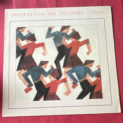 INXS – Underneath the Colours 12" Black Vinyl LP 33 RPM Mercury 838 926-1 1981