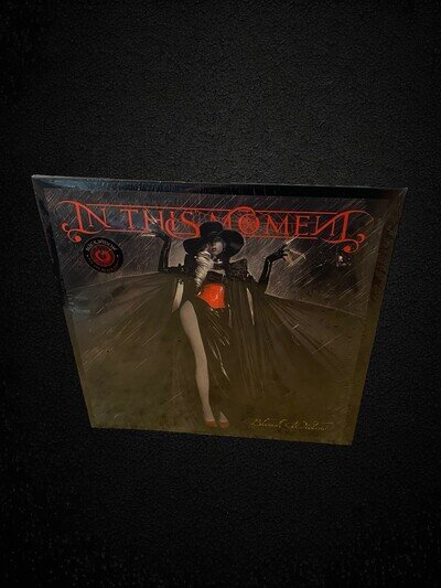 IN THIS MOMENT Black Widow RED & BLACK NEBULA Foil Cover Vinyl Numbered /200