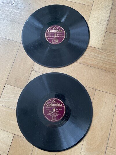Set 2 Carroll Gibbons It’s A Lovely Day Tomorrow / You’re In My Arms shellac 78