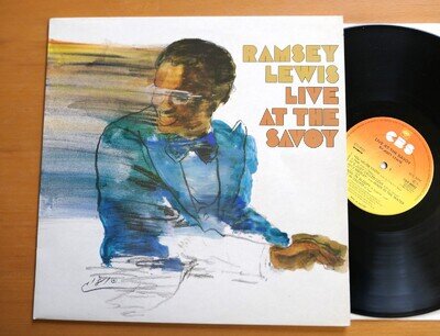 Ramsey Lewis Live At The Savoy 1982 Vinyl CBS 85502