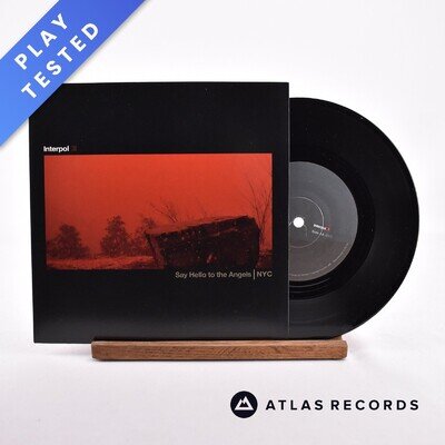 Interpol - Say Hello To The Angels NYC - Damont 7 Vinyl Record NM NM