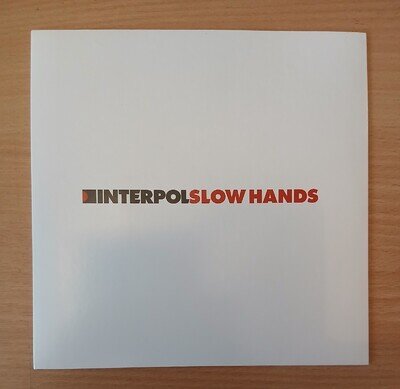INTERPOL slow hands FIRST PRESSING 7" FREE POSTAGE INDIE ROCK