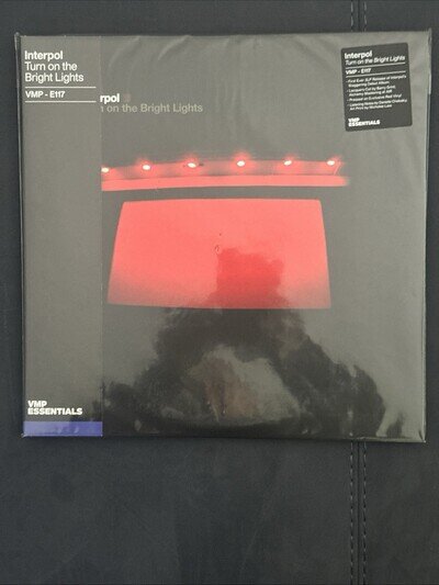 Interpol – Turn On The Bright Lights [Red Opaque Vinyl, Gatefold, VMP Edition]