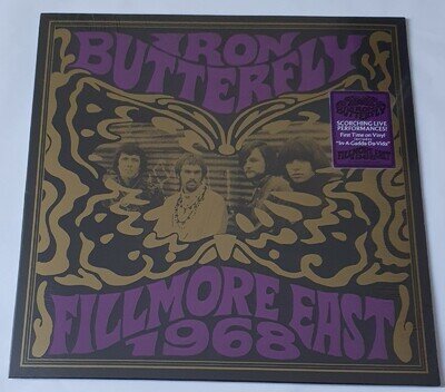 Iron Butterfly- Fillmore East 1968 vinyl LP Mint/ Sealed