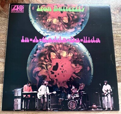 IRON BUTTERFLY - IN-A-GADDA-DA-VIDA - A1/B1 1st PRESS UK RED/PLUM *NEAR MINT* LP