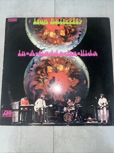 IRON BUTTERFLY - In-A-Gadda-Da-Vida - 1973 German 6-Track Vinyl LP