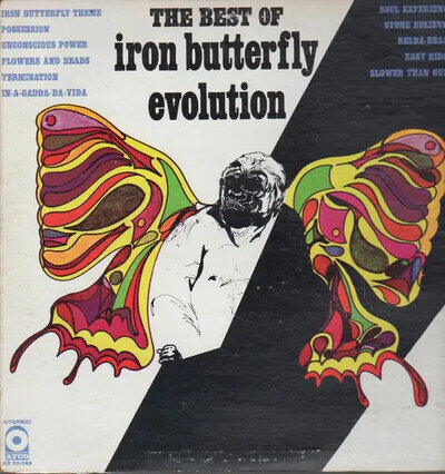 Iron Butterfly The Best Of Iron Butterfly Evolution ATCO Vinyl LP 33 RPM EX