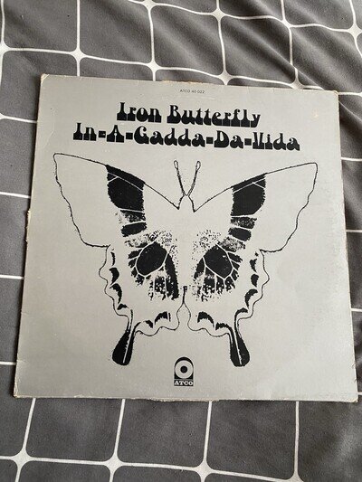 Iron Butterfly In-A-Gadda-Da-Vida Album Vinyl Record