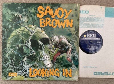SAVOY BROWN "Looking In" orig UK 1970 DECCA label LP VG+
