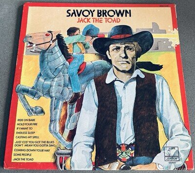 Savoy Brown - Jack The Toad 12” LP Vinyl 1973