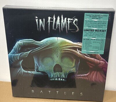 In Flames - Battles Boxset Vinyl/CD Box Set Brand New!