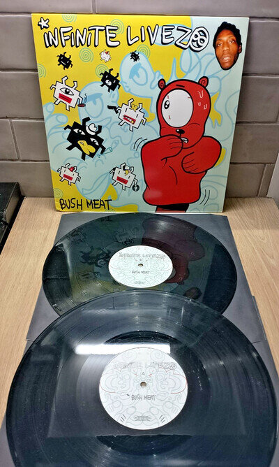 Vinyl 2 X LP Infinite Livez – Bush Meat VG+/VG+ 2004 UK hip hop