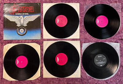 Vinyl albums by Saxon