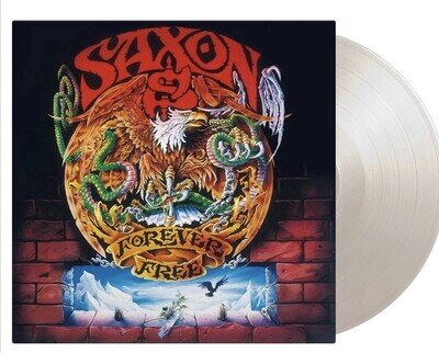 Saxon Forever Free White Vinyl LP Ltd Numbered 180g MOVLP3569 Heavy Metal NEW