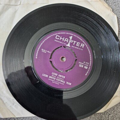 Leeds United Football Team 'Leeds United / Leeds Leeds...' 7" Single SCH168 1972