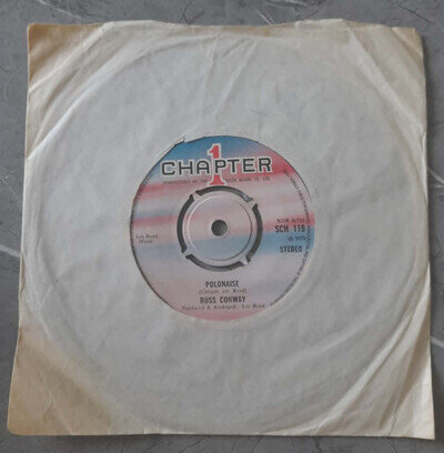 Russ Conway ‎– Polonaise (1970) 7" Single - Chapter 1 ‎– SCH 119