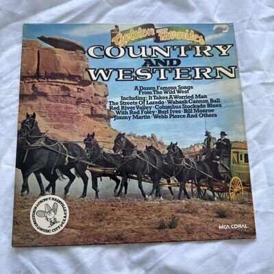 Various - Golden Favorites - Country And Wester LP Comp Vinyl Sch