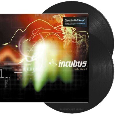 INCUBUS LP x 2 Make Yourself 180 Gram Audiophile Vinyl Pressing Gatefold SEALED
