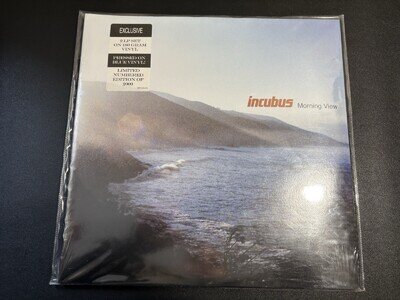 Incubus Morning View Limited Edition Blue Vinyl Number 58/2000 Sealed
