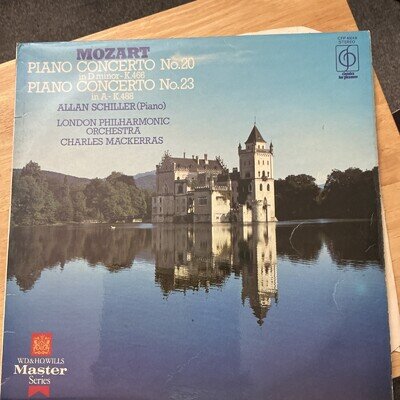 CFP 40249 - MOZART - Piano Concertos No 20 & 23 SCHILLER - LP Record