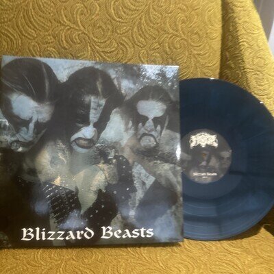 IMMORTAL - BLIZZARD BEASTS (1997 LP) RARE LIMITED EDITION 180 GRAM REISSUE NM