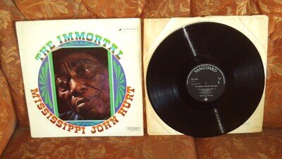 The Immortal Mississippi John Hurt 1968 1st UK Vanguard SVRL 19005