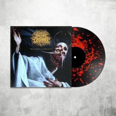 Immortal Disfigurement - Hell Is Right in Front of Us Splatter 12" Vinyl EP