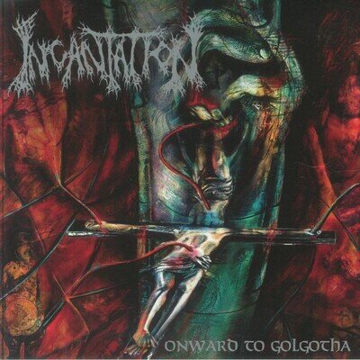 INCANTATION - Onward To Golgotha (reissue) - RED SPLATTERED VINYL LP