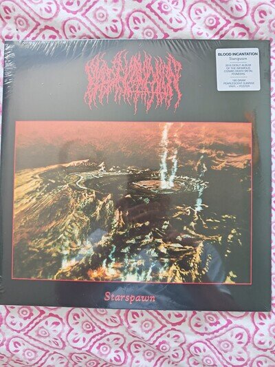 BLOOD INCANTATION STARSPAWN 12"PEARLESCENT SUNRISE VINYL LP & POSTER NEW&SEALED
