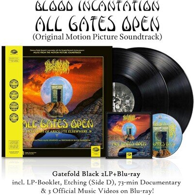 Blood Incantation 'All Gates Open' 2x12" Black Vinyl / Blu-Ray - NEW