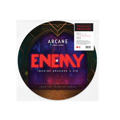 Imagine Dragons x JID: Enemy 12" - Limited Edition 12" Vinyl Picture Disc Single