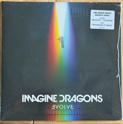 Evolve by Imagine Dragons (Vinyl LP, 2017) 180 Gram Heavy Weight Vinyl Sealed