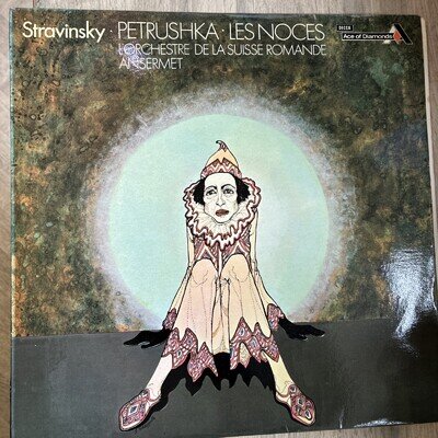 Igor Stravinsky -L'Orchestre De La Suisse Romande, Ernest Ansermet Petrushka -Lp