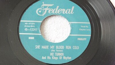 Ike Turner – She Made My Blood Run Cold - Federal - Reissue - Nr Mint