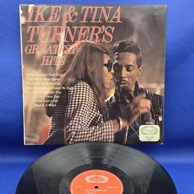 Ike & Tina Turner - Ike & Tina Turner's Greatest Hits VINYL LP HM563 1967 ~VG/VG
